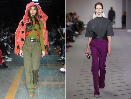 Modă pantaloni toamna-iarna 2017-2018 fotografie, tendințe cheie