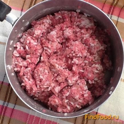 Arici de carne cu reteta de sos de rosii cu fotografie