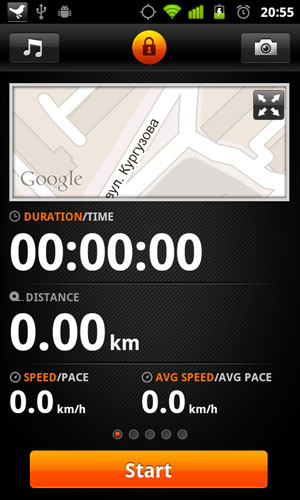 Áttekintés sport tracker android