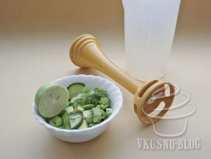 Огірковий суп-крем з фетою по-грецьки - рецепт з фото