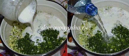 Hash - receptek joghurt és víz