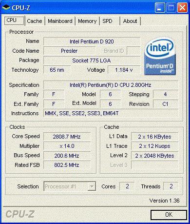 Pentium d specs, recenzii, recenzie