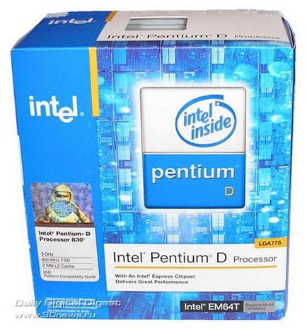 Процесори intel pentium d 9x0 (presler) в роботі, комп'ютерна документація від а до я