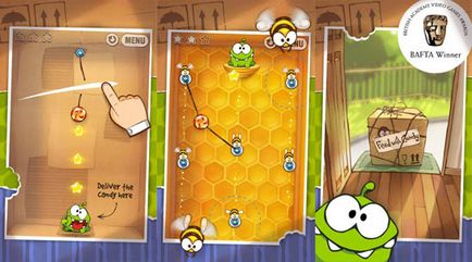 Проходження cut the rope для windows phone