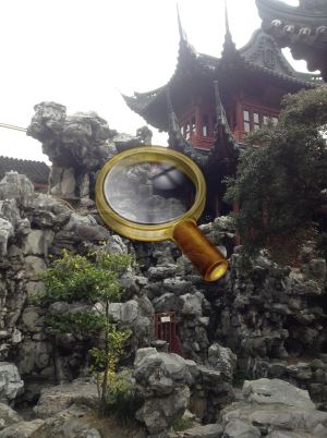 Yu Garden (kerti öröm) Shanghai (a piacon megtalálható) Yu Garden (kerti öröm) Shanghai