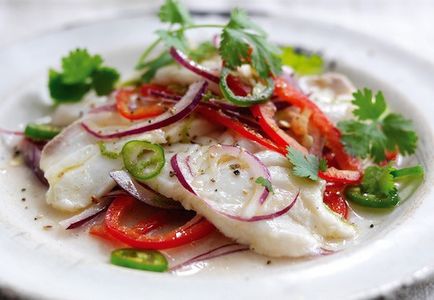 Secretele de gătit blând Ceviche