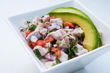 Secretele de gătit blând Ceviche