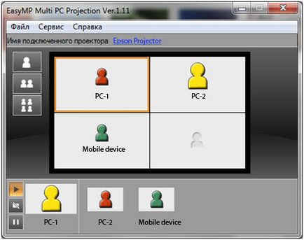Hálózati képességek epson (iprojection) Projektor Hálózatépítési lehetőségeket Az Epson kivetítők