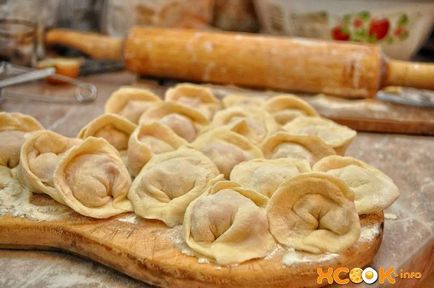 Siberian pelmeni - o reteta clasica pas cu pas cu o poza de gatit la domiciliu