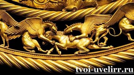 Szkíta arany, ékszerész (a huszadik században, a Krím) Szkíta arany, ékszerész