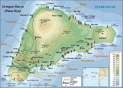 Secretele insulei de Paști - fapte interesante, articole cognitive, cifre și știri