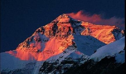hőmérséklet Everest