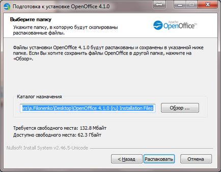 Telepítése Apache Open Office 4 mocrosof windows 7