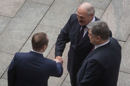 Poroșenko și Lukashenka întâlniri principale și incidente neașteptate, noul timp