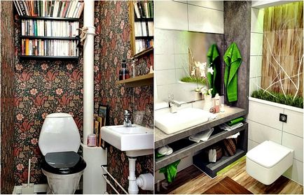 12 eredeti ötletek a design a fürdőszobában - Photo Interior Design