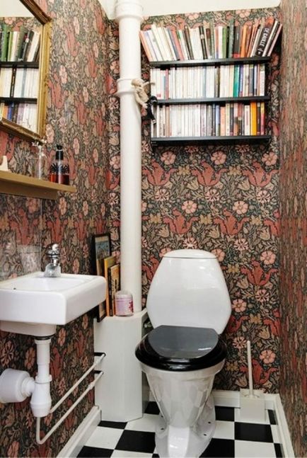12 Оригінальних ідей для дизайну туалету - фото дизайн інтер'єру