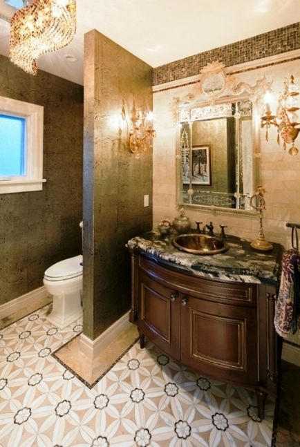 12 eredeti ötletek a design a fürdőszobában - Photo Interior Design