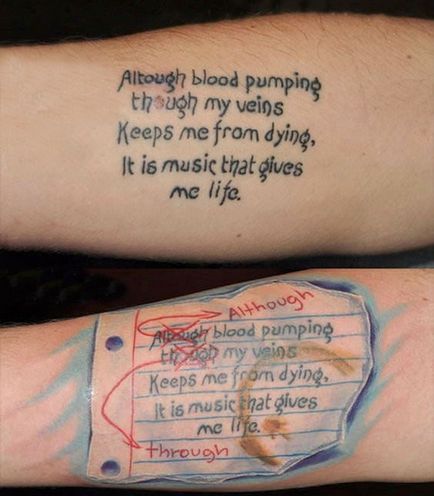 25 Прикладів приголомшливого перекриття старих татуювань, які доводять, що погана татуювання це не