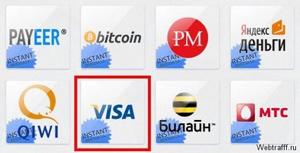 2 site-uri web pentru câștiguri cu retragere pentru viză și mastercard