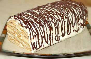 8 receptek „log” torta
