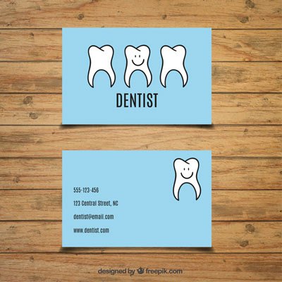 9 Modele de cărți de vizită ale dentistului