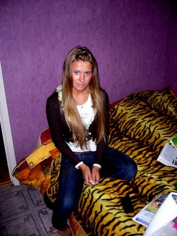 Anastasia Kovaleva înainte de operație