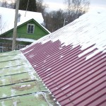 Azbest-ciment ardezie acoperiș ardezie, construirea unei băi