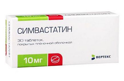 Atherosclerosis kezelés sztatinok (szimvasztatin, fluvasztatin, atorvasztatin)