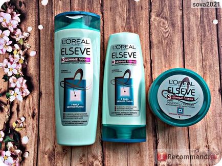 Бальзам для волосся l oreal paris elseve балансуючий 3 цінні глини extraordinary clay re-balansing