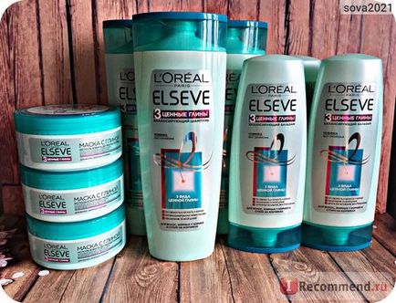 Бальзам для волосся l oreal paris elseve балансуючий 3 цінні глини extraordinary clay re-balansing