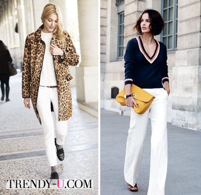 Білі штани поради, ідеї і look і, trendy-u