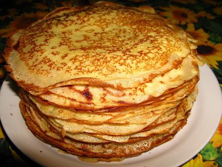 Palacsinta húshagyókedden - a receptek az egész hétre (Maslenitsa) Palacsinta húshagyókedden - a receptek az egész héten
