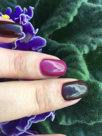 Чорнильна акварель або ягідне желе лак для нігтів givenchy le vernis # 31 purple ink з весняної