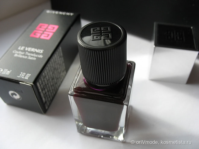 Чорнильна акварель або ягідне желе лак для нігтів givenchy le vernis # 31 purple ink з весняної