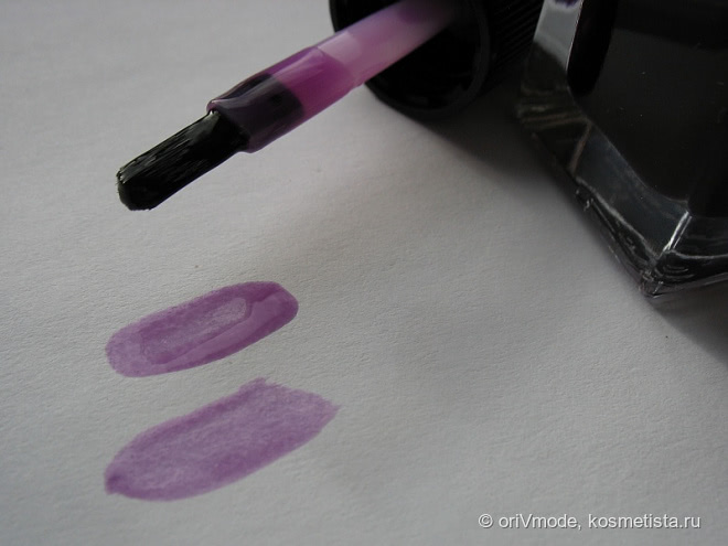 Cerneală de acuarelă sau lac de jeleu de vopsea dulce Givenchy le vernis # 31 cerneală purpurie din primăvară