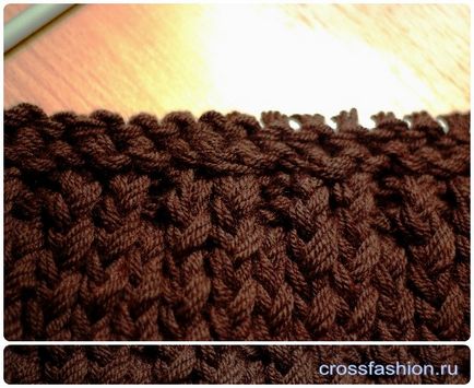 Grupul Crossfashion - o pălărie de tricotat mare, cu o clasă de masterat, cu scheme din blogul 