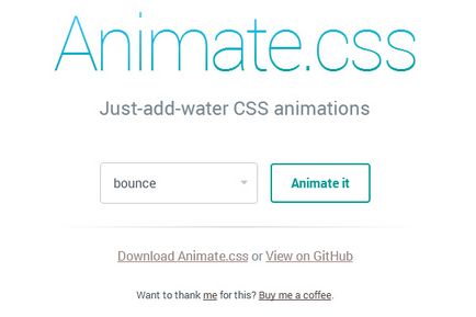 CSS3 könyvtár létrehozása animációk