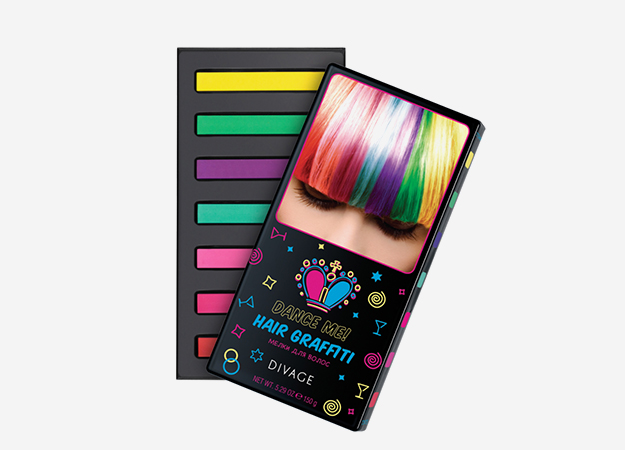 Creioane colorate, spray-uri și alte produse de păr strălucitoare pentru schimbarea imaginii în această vară, buro 24