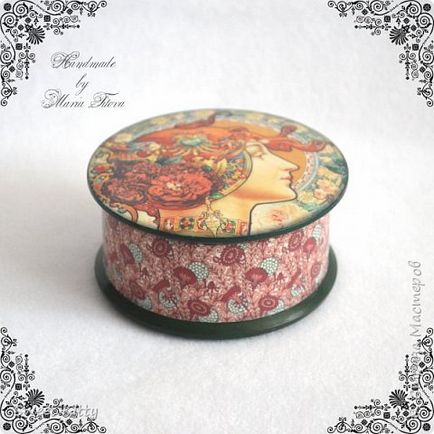 Decoupage esküvő palackok, dobozok, baba, és áll a konyhában, ország művészek