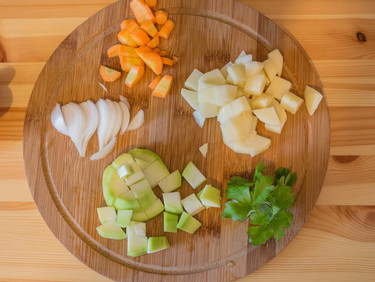 Supă de legume pentru copii (de la 1 an) - rețete simple