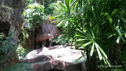 Dino parc mini-golf (dino parc mini golf) în Phuket - teleportare în perioada Jurassic