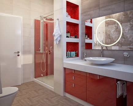 Proiectarea rafturilor în baie - mobilier în casa dvs., design interior și mobilier în apartament