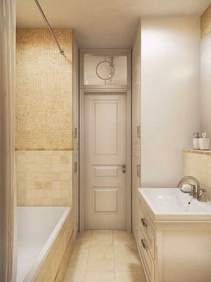 Design de baie, de 3 mp, cu cele mai bune proiecte de design cu toaletă și mașină de spălat