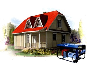 Generator diesel pentru o casă privată și o vilă
