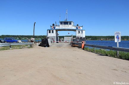 Дорога Витегра - вознесенье і парою через Свір