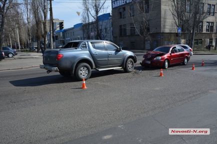 Crash la intersecția dintre Pușkin și Chigrin două fete în spital