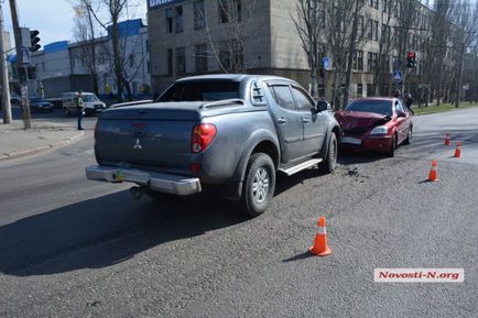 Crash la intersecția dintre Pușkin și Chigrin două fete în spital