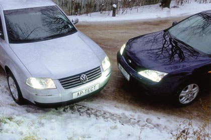 Duel ford mondeo și volkswagen passat