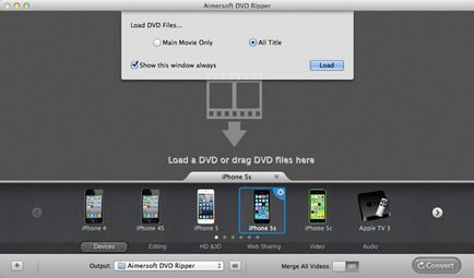 Dvd pentru convertorul iPhone - convertiți DVD-ul la iPhone, aimersoft