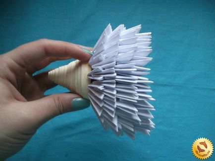 Hedgehog origami modul áramkör szerelvény (részletes)
